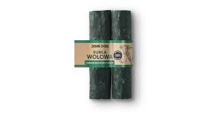 Nautakjötsrör með vömb og spirulina(Beef tubes with tripe and spirulina) ) 2pcs John Dog