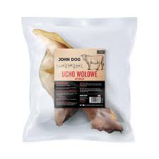 Beef ears with ring/ Nautaeyra með hring 3stk JOHN DOG