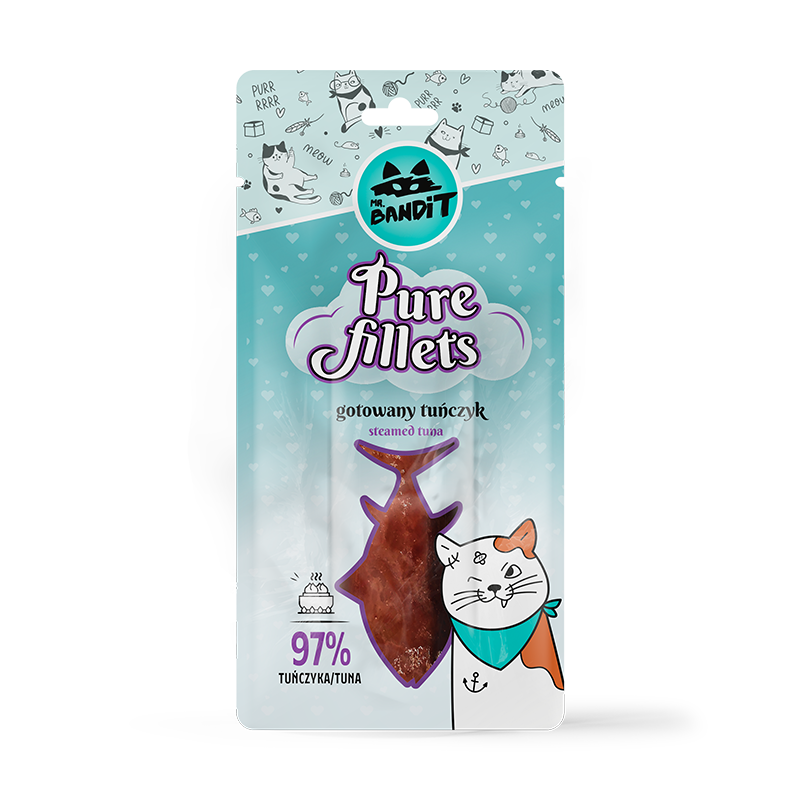 Mr.Bandit Pure Fillets Streamed Tuna 30g
