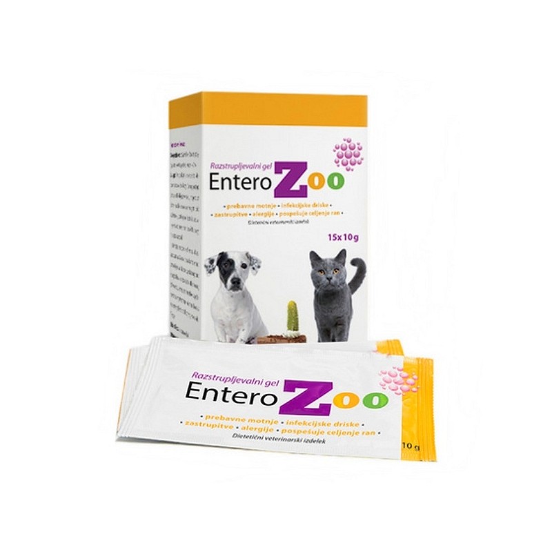 GEL for diarrhea, digestion, allergies (dog&cat) EnteroZOO 10g