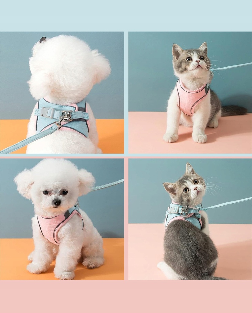 Harness for small dog/cat (XS,S,M)