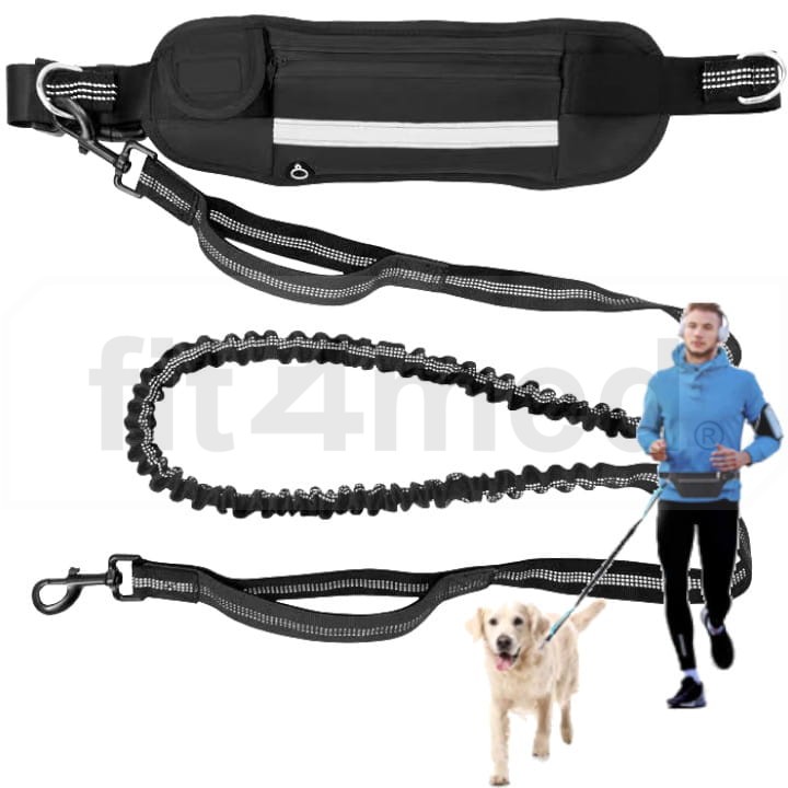 Skokktaumur Large hundar/Running leash with belt