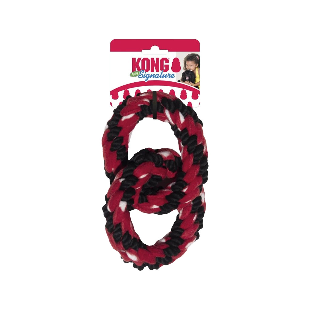 KONG Signature Rope Double Ring Tug