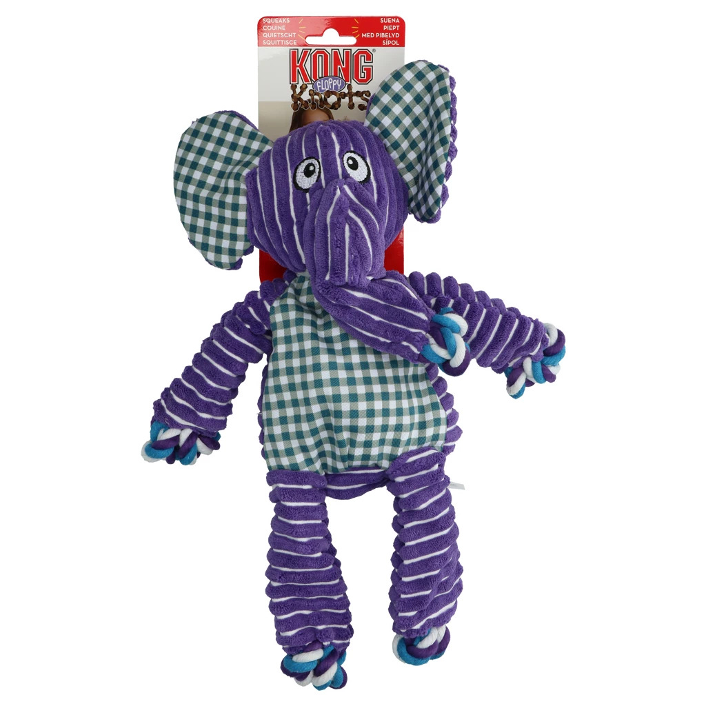 KONG Floppy Knots Elephant Medium/Large