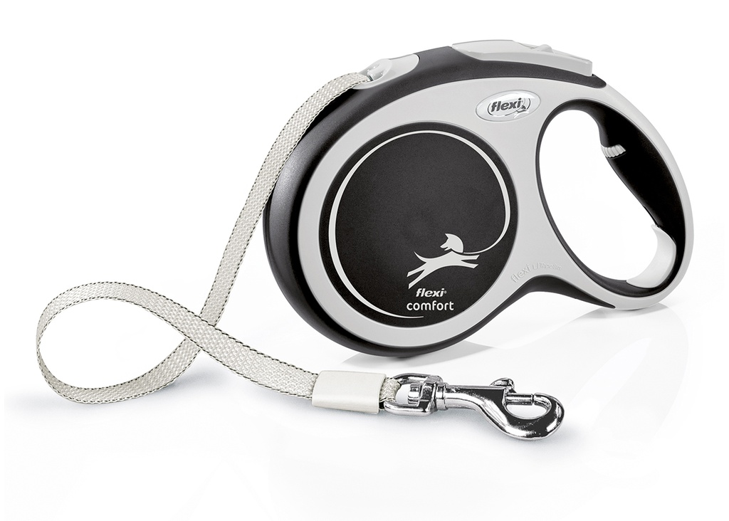 Leash Tape Black >15Kg Flexi NC  (5M)