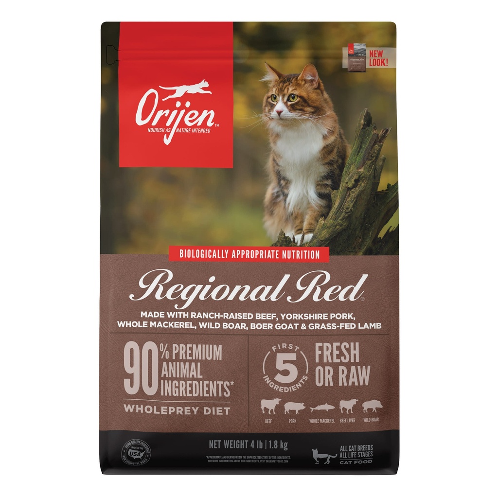 ORIJEN - Regional Red Cat - Cat food - 5,4kg