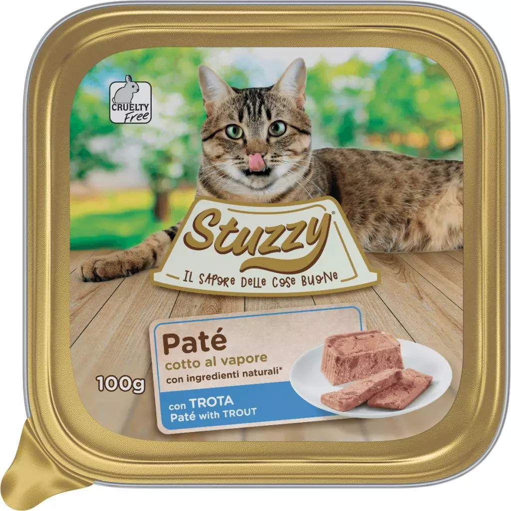 Stuzzy Cat Trout Pate 100gr