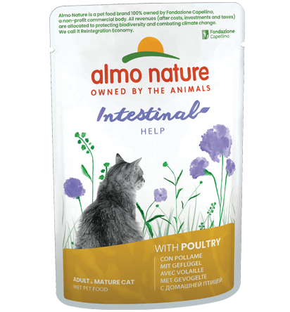 Almo Nature Cat Intestinal Help with Poultry 70gr