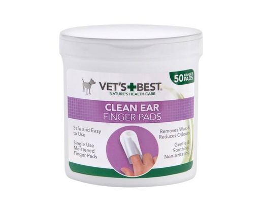 VB Ear Clean Finger Wipes 50pcs