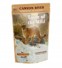 Taste of the Wild Canyon River blautmatur - Silungur og kjúklingur 85g