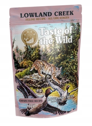 Taste of the Wild Lowland Creek blautmatur - Kalkúnn og Önd 85g