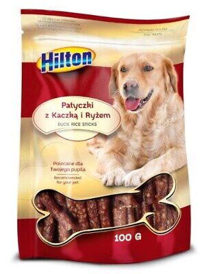HILTON Duck and rice sticks 100g