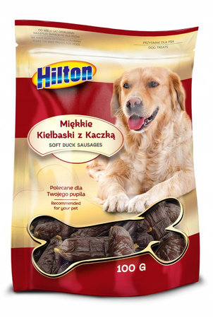 HILTON soft duck sausages (90%)