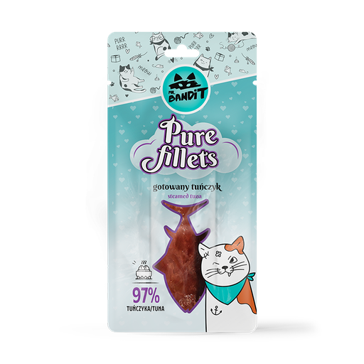 Mr.Bandit Pure Fillets Streamed Tuna 30g