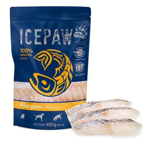 ICEPAW Fillet pure 400g - 100% natural