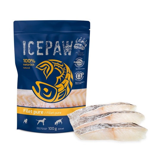 ICEPAW Fillet pure 100g - 100% natural