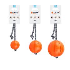 Liker Cord (5,7,9) Dog ball with cord