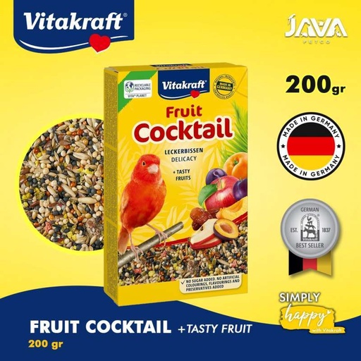Vitakraft Fruit Cocktail for canary´s