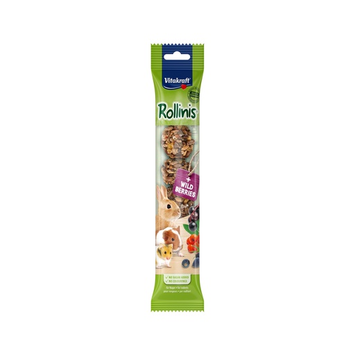 Vitakraft Rollinis Wildberry for rodents 40g