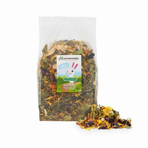 Herbal Leaves for Rabbit 500g FACTORYHERBS