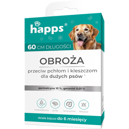 Flóa-og mítlahálsband/Flea and tick collar (60cm)