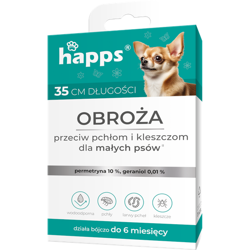 Flóa-og mítlahálsband/Flea and tick collar (35cm)