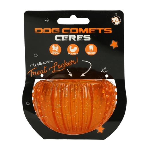 [(COME031)] Dog Comets Ceres with Treat Locker Orange