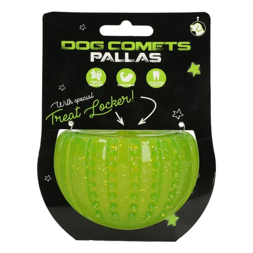 [(COME033)] Dog Comets Pallas with Treat Locker Green