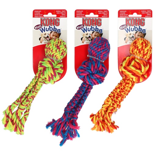 [(KONGWVR3E)] KONG Wubba Weaves with rope Ass. S