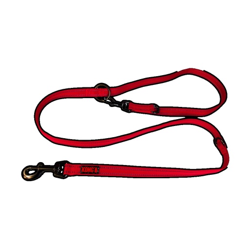 [(KONGALMDRD)] Adjustable leash  L Red KONG