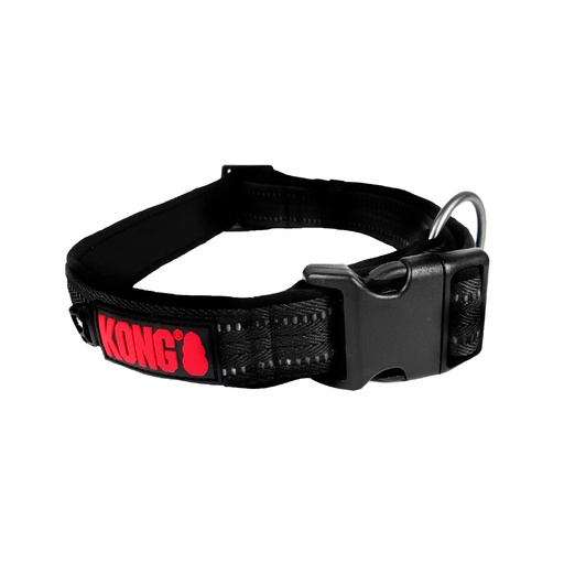 [(KONGCLRLGBK)] Collar L Black KONG