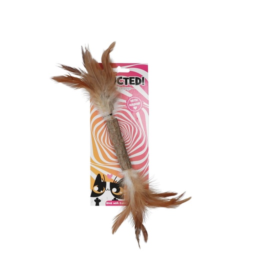 [(ADDI016)] Stick with caterpillar and feathers -ADDICTED Cat-