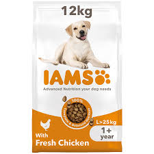 [22531] IAMS Advanced Nutrition Large Breed Adult Dog Food (Fresh Chicken) 12kg