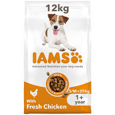 [22529] IAMS Advanced Nutrition Small/Medium Breed Adult Dog Food (Fresh Chicken) 12kg