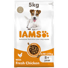 [26285] IAMS Advanced Nutrition Small/Medium Breed Senior Dog Food (Fresh Chicken) 5kg