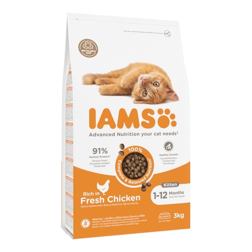[26244] IAMS cat kitten/junior chicken 1,5kg