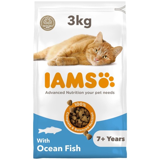 [26274] IAMS cat senior ocean fish 3kg