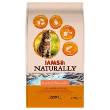 [23967] IAMS Naturally Cat Adult Salmon 2,7kg