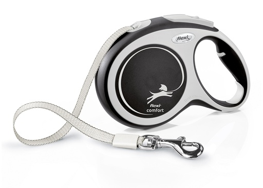 Leash Tape Black >15Kg Flexi NC  (5M)