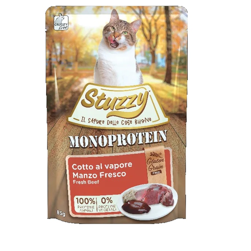 [32437] Stuzzy Cat Monoprotein Beef 85g