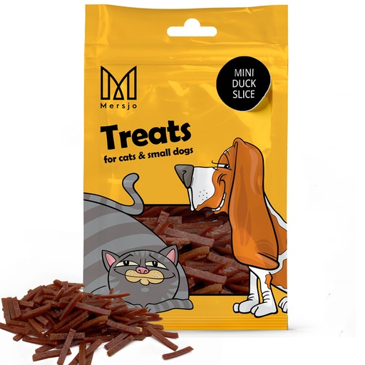 [CD102001] Mini duck slice 50g (cats&small dogs)