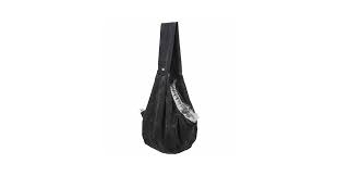 Soft front carrier 22x20x60cm black/grey